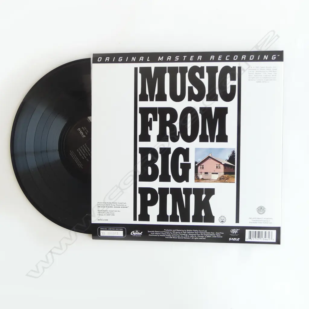 THE BAND 'MUSIC FROM THE BIG PINK' MFSL 1-346 Image 1++